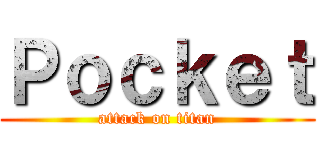 Ｐｏｃｋｅｔ (attack on titan)