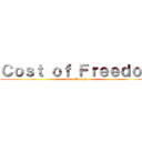 Ｃｏｓｔ ｏｆ Ｆｒｅｅｄｏｍ (Eren Yeager)