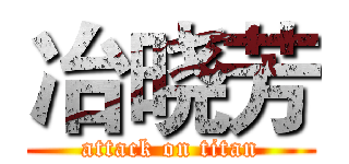冶晓芳 (attack on titan)