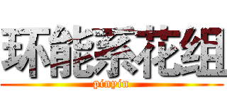 环能系花组 (pinyin)