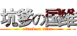 坑爹の国维 (attack on titan)