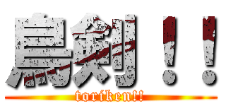 鳥剣！！ (toriken!!)