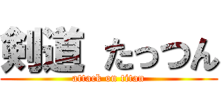 剣道 たっつん (attack on titan)