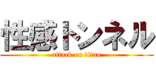 性感トンネル (attack on titan)
