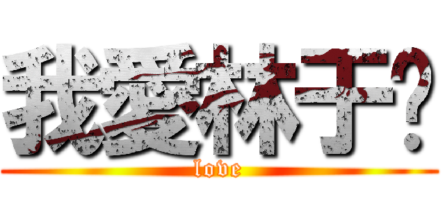 我愛林于媗 (love)