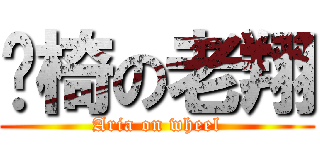 轮椅の老翔 (Aria on wheel)