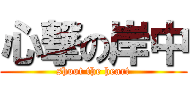 心撃の岸中 (shoot the heart)