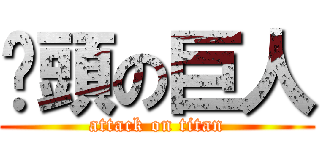 撿頭の巨人 (attack on titan)