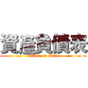 資產負債表 (attack on titan)