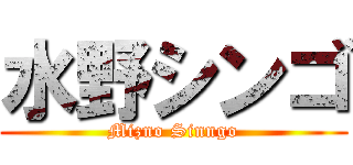 水野シンゴ (Mizno Sinngo)
