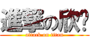 進撃の欣憓 (attack on titan)