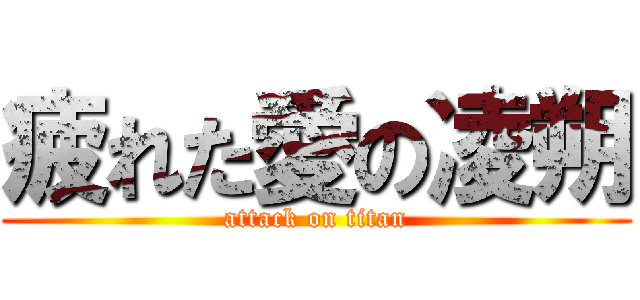 疲れた愛の凌朔 (attack on titan)