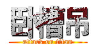 卧槽吊 (attack on titan)