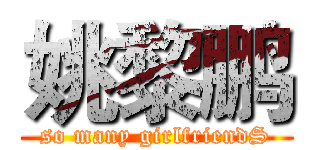 姚黎鹏 (so many girlfriendS)