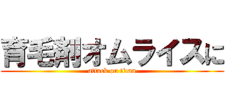 育毛剤オムライスに (attack on titan)