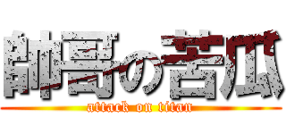 帥哥の苦瓜 (attack on titan)