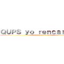 ＱＵＰＳ ｙｏ ｒｅｎｃａｒｎａｂａ (en shingeki no kyojin)