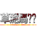 草泥馬ㄎㄎ (attack on titan)