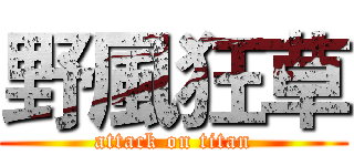 野風狂草 (attack on titan)
