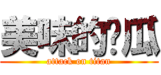 美味的醬瓜 (attack on titan)