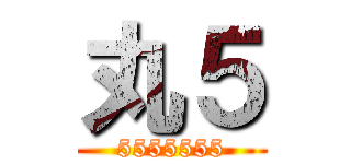 丸５ (5555555)