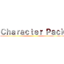 Ｃｈａｒａｃｔｅｒ Ｐａｃｋ ()