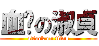 血拼の淑貞 (attack on titan)