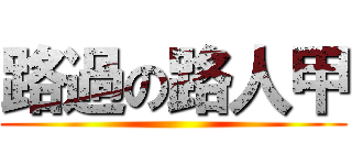 路過の路人甲 ()