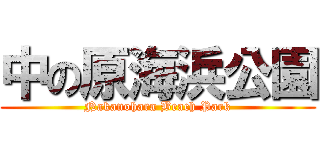 中の原海浜公園 (Nakanohara Beach Park)