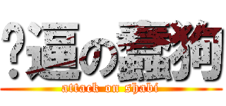 傻逼の蠢狗 (attack on shabi)