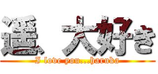 遥、大好き (I love you...haruka)