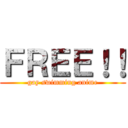 ＦＲＥＥ！！ (gay swimming anime)