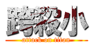 跨殺小 (attack on titan)