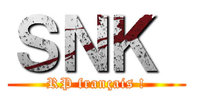 ＳＮＫ  (RP français !)