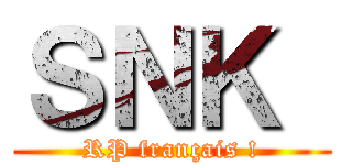 ＳＮＫ  (RP français !)