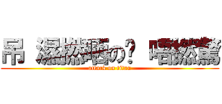 吊 濕撚晒の唉 唔撚驚 (attack on titan)
