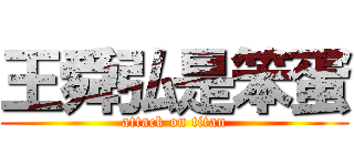 王舜弘是笨蛋 (attack on titan)