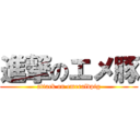 進撃のエメ豚 (attack on emeraldpig)