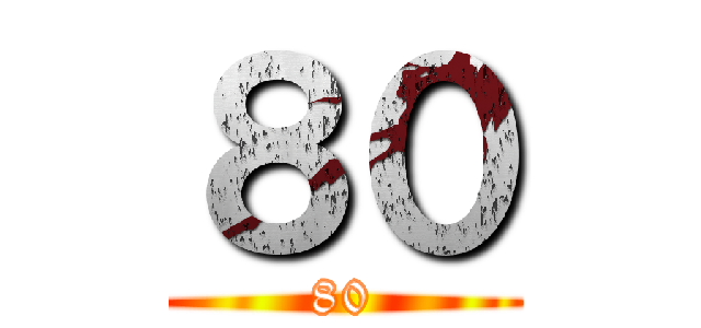 ８０ (80)