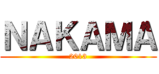 ＮＡＫＡＭＡ (2013)