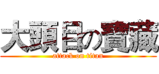 大頭目の寶藏 (attack on titan)