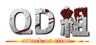 ＱＤ 組 (attack on titan)