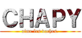ＣＨＡＰＹ (aime les vaches.)