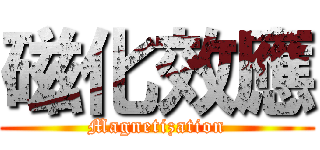 磁化效應 (Magnetization)