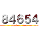 ８４６５４ (attack on titan)