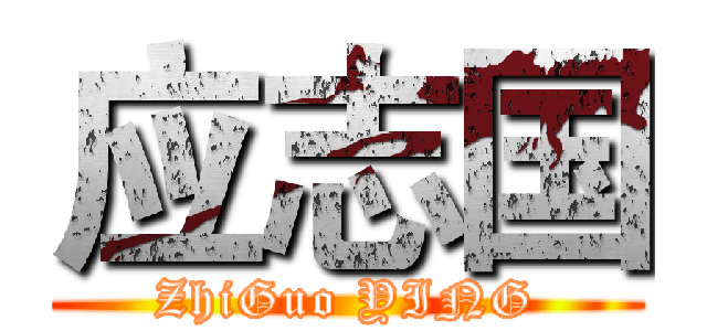 应志国 (ZhiGuo YING)