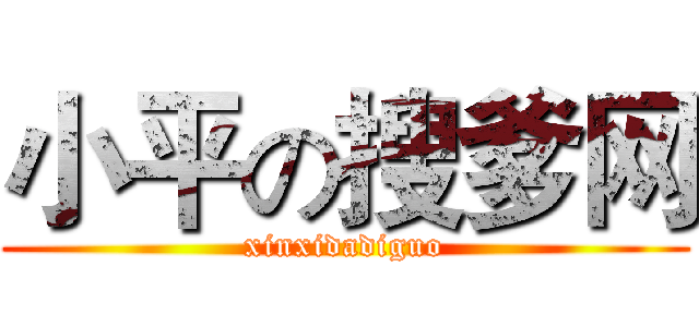 小平の搜爹网 (xinxidadiguo)