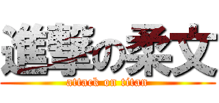 進撃の柔文 (attack on titan)