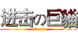 进击の巨貓 (fat cat)
