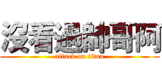 沒看過帥哥阿 (attack on titan)